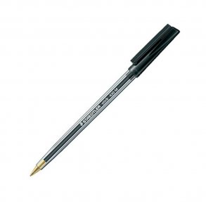 STAEDTLER kuglepen sort - dokument�gte - udg.